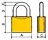 Immagine di LUCCHETTI DI SICUREZZA POTENT